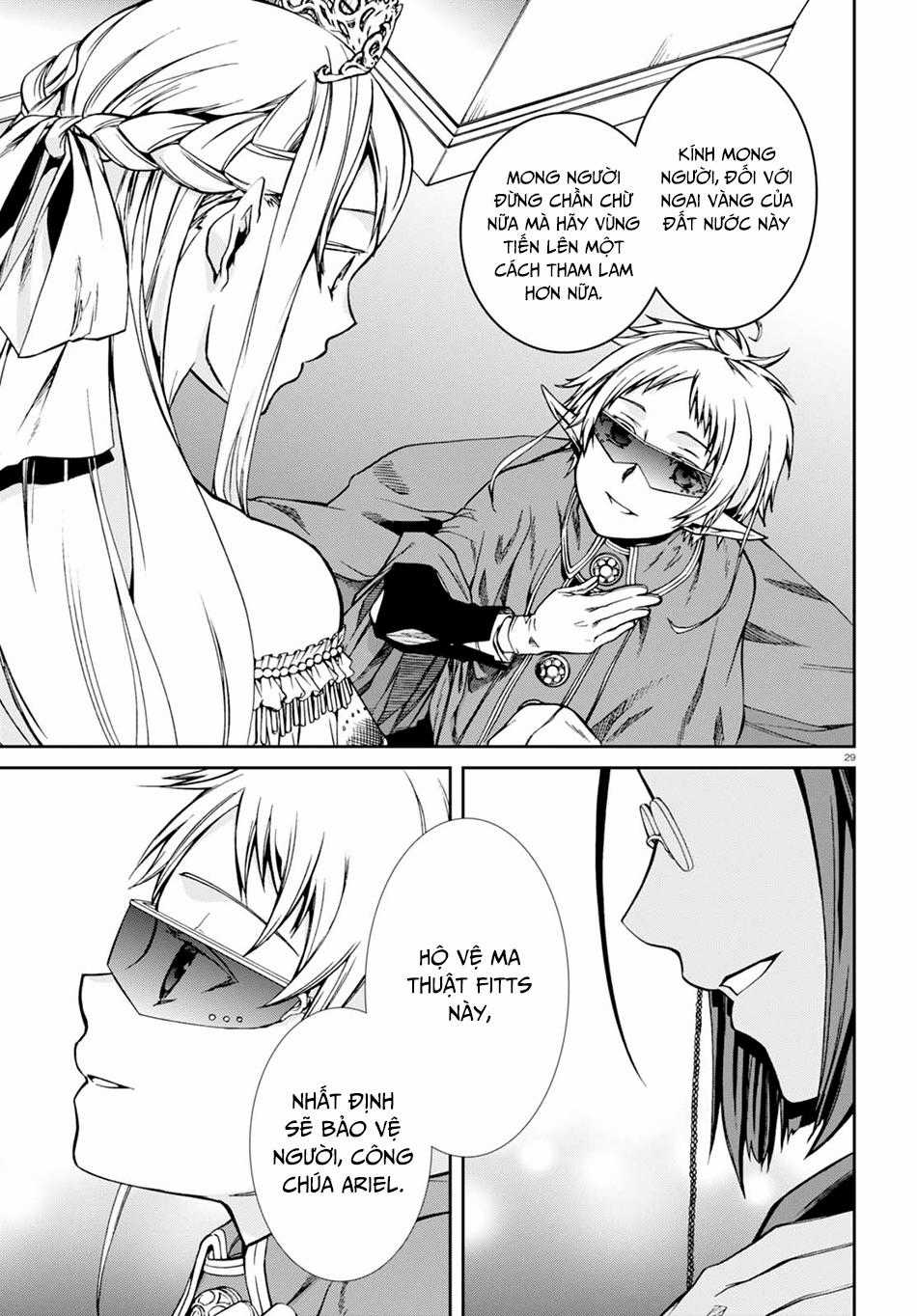 Chuyển Sinh Không Nghề Nghiệp: Tôi Sẽ Cố Gắng Hết Sức Nếu Tôi Đến Thế Giới Khác Chapter 39 trang 32