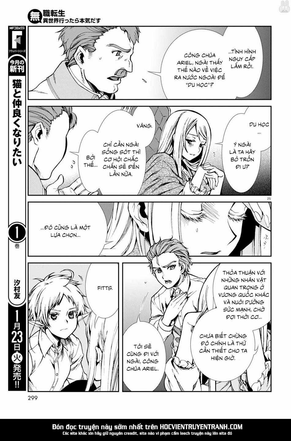 Chuyển Sinh Không Nghề Nghiệp: Tôi Sẽ Cố Gắng Hết Sức Nếu Tôi Đến Thế Giới Khác Chapter 40 trang 28