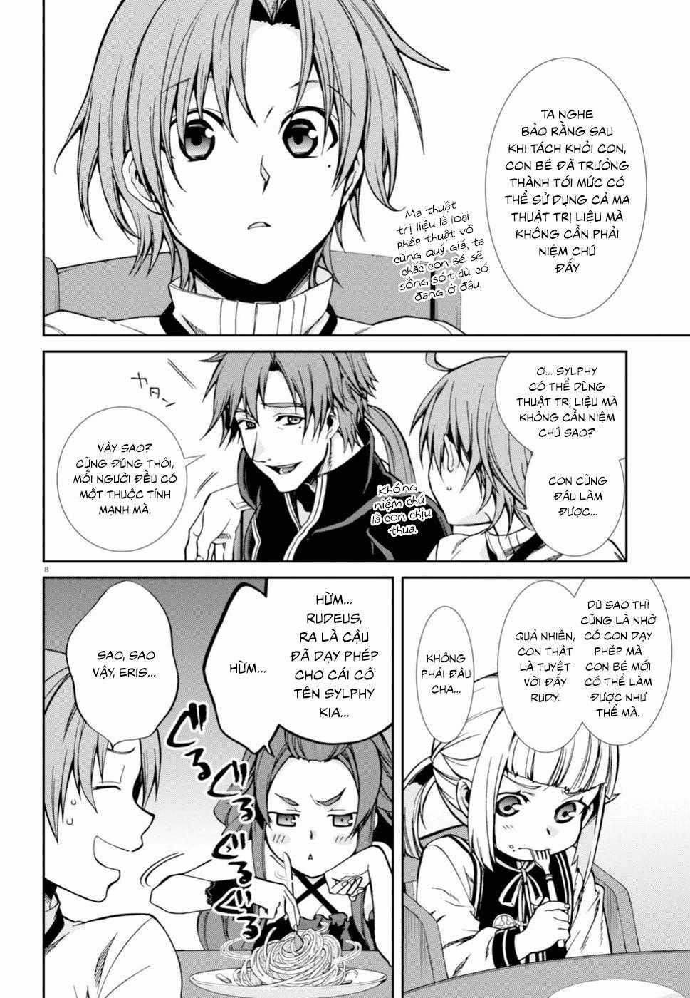 Chuyển Sinh Không Nghề Nghiệp: Tôi Sẽ Cố Gắng Hết Sức Nếu Tôi Đến Thế Giới Khác Chapter 41 trang 11