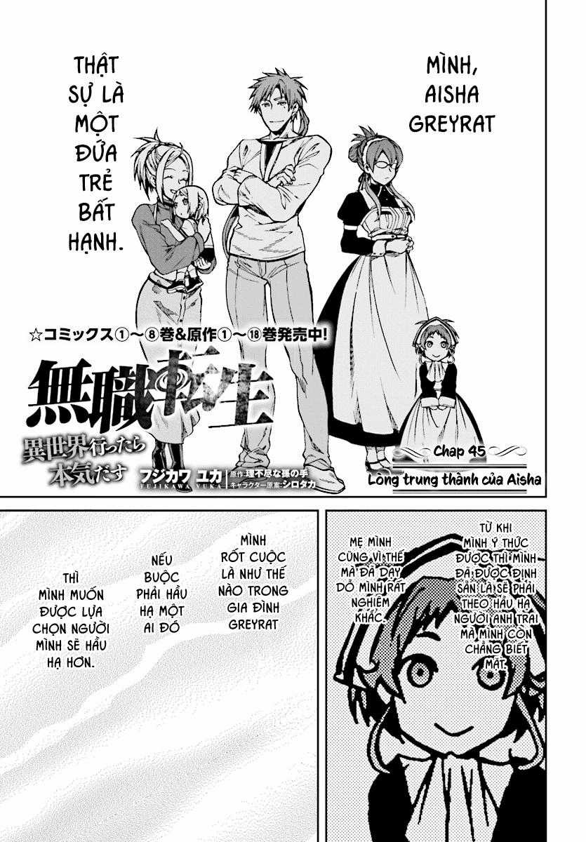 Chuyển Sinh Không Nghề Nghiệp: Tôi Sẽ Cố Gắng Hết Sức Nếu Tôi Đến Thế Giới Khác Chapter 45 trang 4