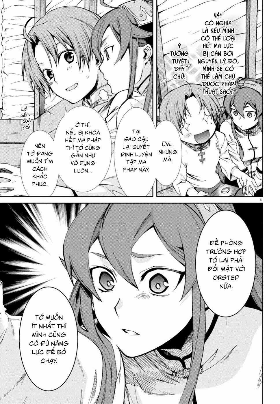 Chuyển Sinh Không Nghề Nghiệp: Tôi Sẽ Cố Gắng Hết Sức Nếu Tôi Đến Thế Giới Khác Chapter 49 trang 8