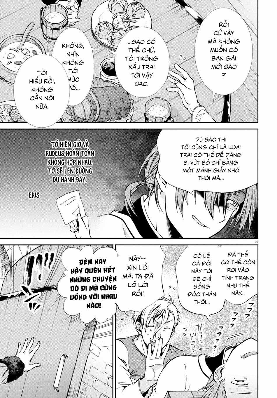 Chuyển Sinh Không Nghề Nghiệp: Tôi Sẽ Cố Gắng Hết Sức Nếu Tôi Đến Thế Giới Khác Chapter 52 trang 28