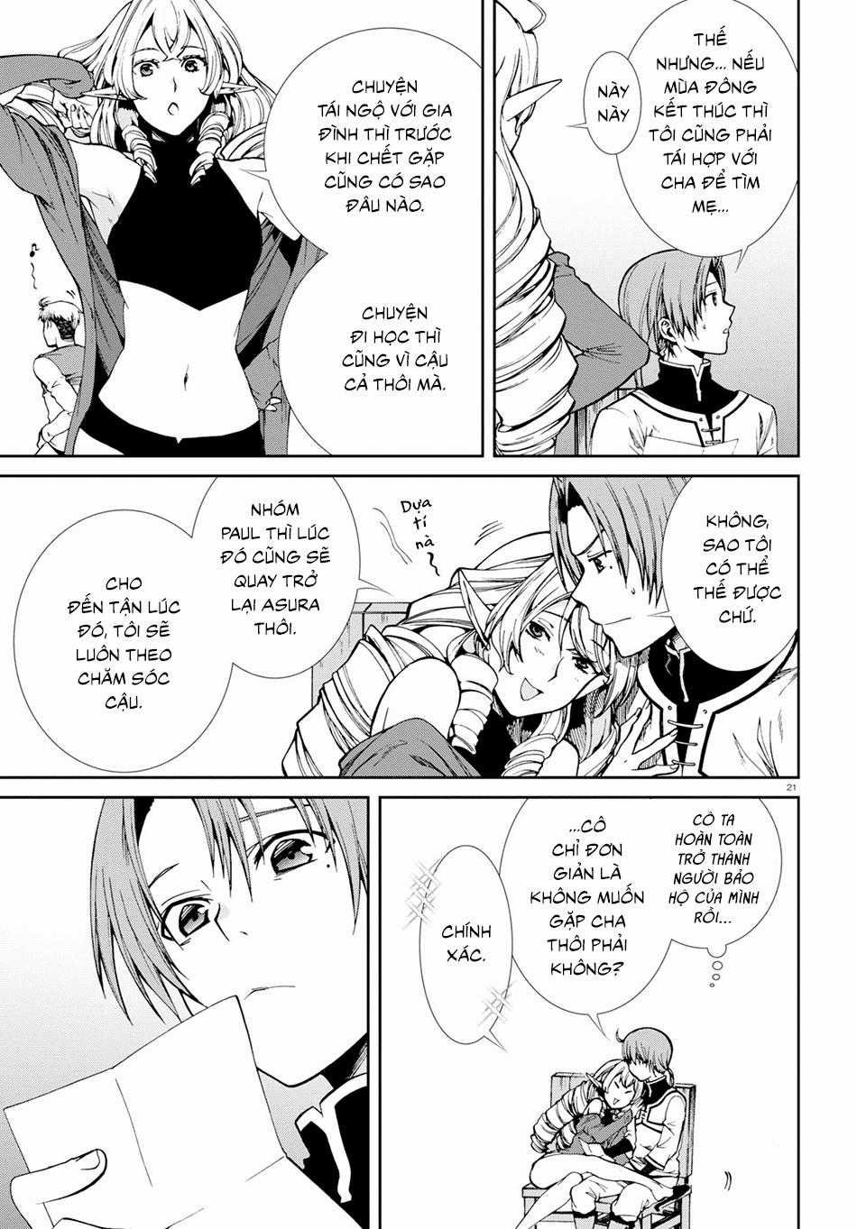 Chuyển Sinh Không Nghề Nghiệp: Tôi Sẽ Cố Gắng Hết Sức Nếu Tôi Đến Thế Giới Khác Chapter 53 trang 24