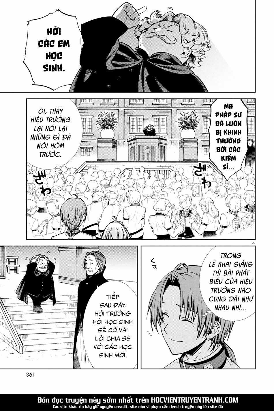 Chuyển Sinh Không Nghề Nghiệp: Tôi Sẽ Cố Gắng Hết Sức Nếu Tôi Đến Thế Giới Khác Chapter 54 trang 30