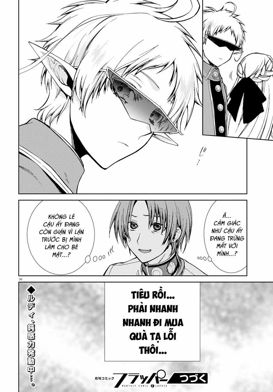 Chuyển Sinh Không Nghề Nghiệp: Tôi Sẽ Cố Gắng Hết Sức Nếu Tôi Đến Thế Giới Khác Chapter 54 trang 36