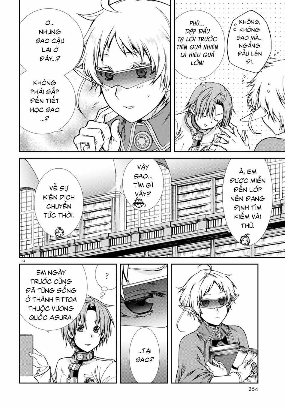 Chuyển Sinh Không Nghề Nghiệp: Tôi Sẽ Cố Gắng Hết Sức Nếu Tôi Đến Thế Giới Khác Chapter 55 trang 27