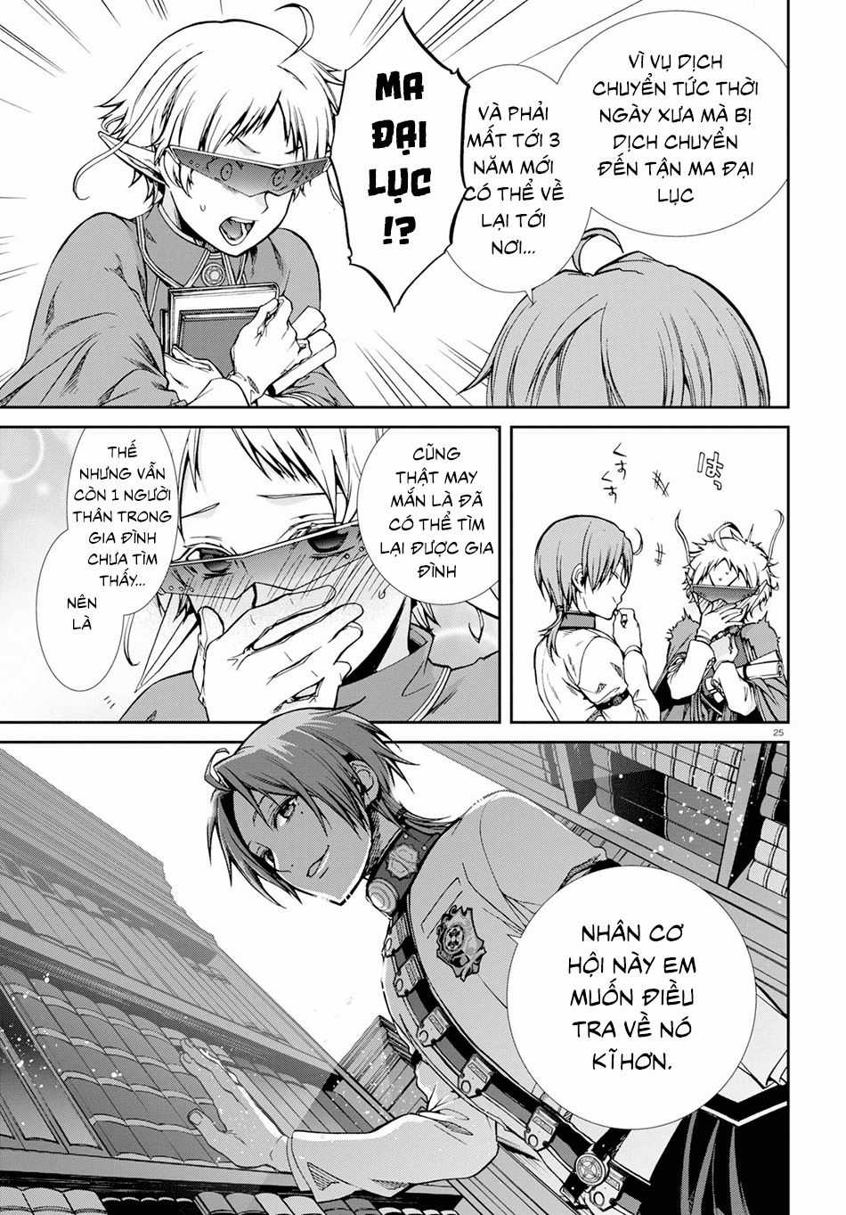 Chuyển Sinh Không Nghề Nghiệp: Tôi Sẽ Cố Gắng Hết Sức Nếu Tôi Đến Thế Giới Khác Chapter 55 trang 28