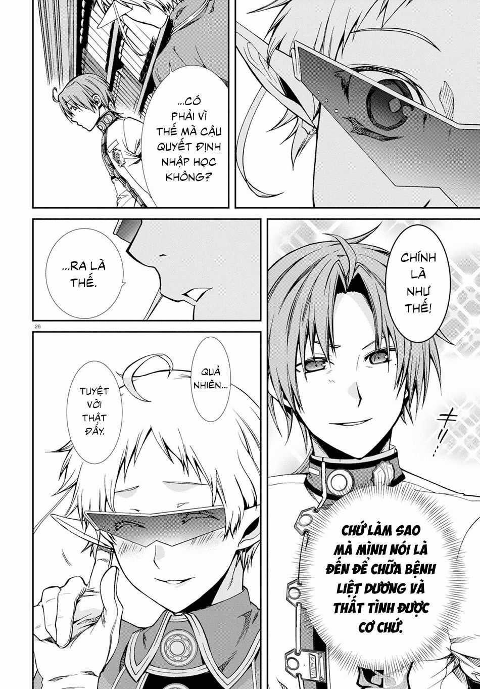 Chuyển Sinh Không Nghề Nghiệp: Tôi Sẽ Cố Gắng Hết Sức Nếu Tôi Đến Thế Giới Khác Chapter 55 trang 29