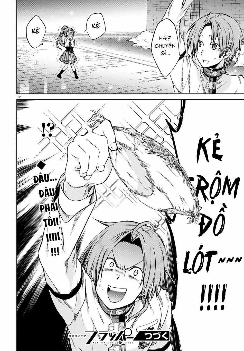 Chuyển Sinh Không Nghề Nghiệp: Tôi Sẽ Cố Gắng Hết Sức Nếu Tôi Đến Thế Giới Khác Chapter 55 trang 35