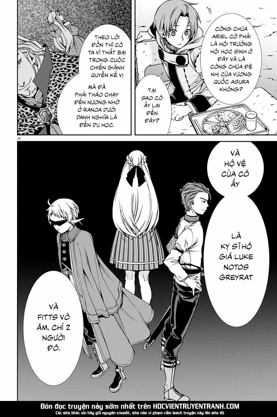 Chuyển Sinh Không Nghề Nghiệp: Tôi Sẽ Cố Gắng Hết Sức Nếu Tôi Đến Thế Giới Khác Chapter 56 trang 23