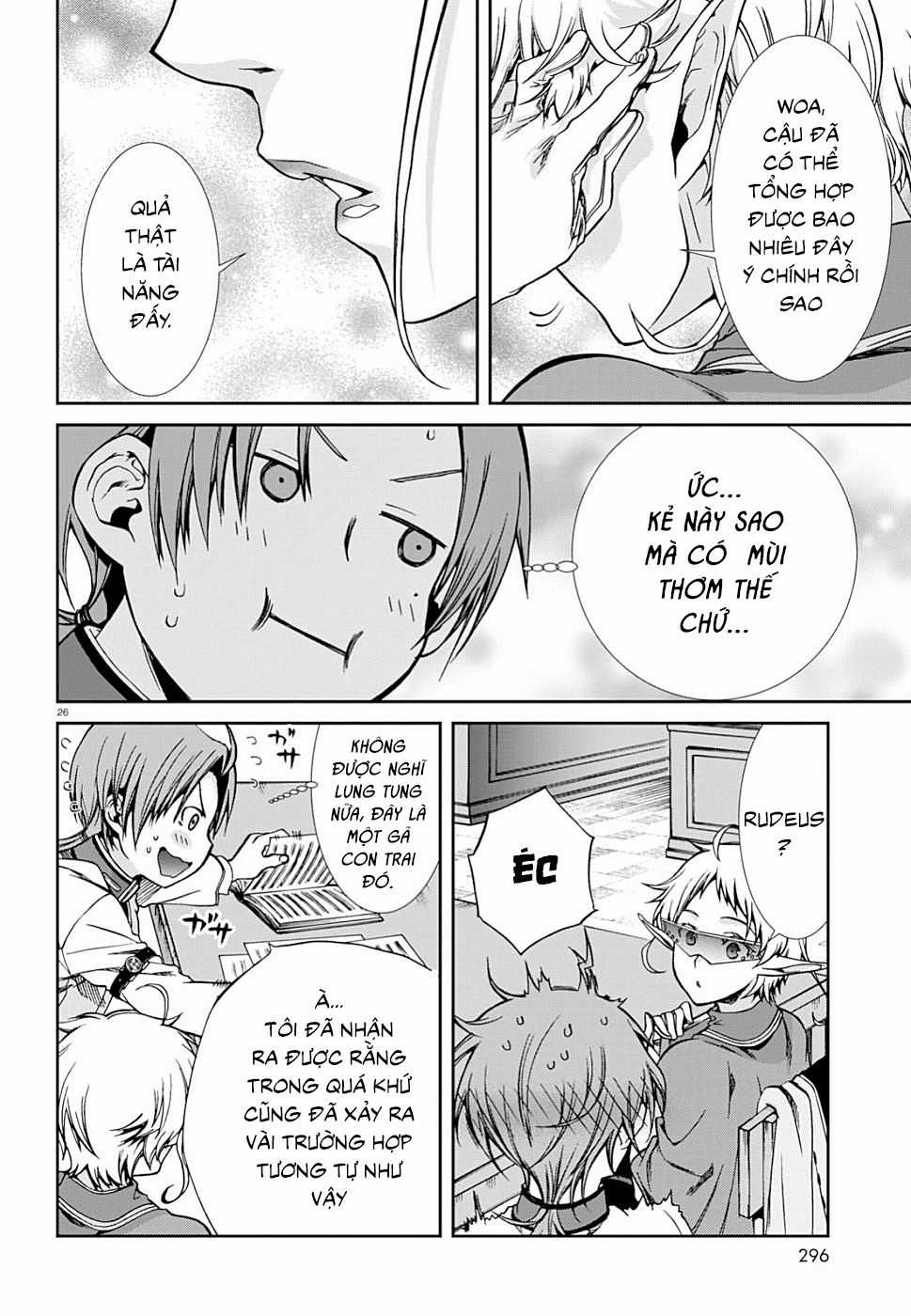 Chuyển Sinh Không Nghề Nghiệp: Tôi Sẽ Cố Gắng Hết Sức Nếu Tôi Đến Thế Giới Khác Chapter 56 trang 29