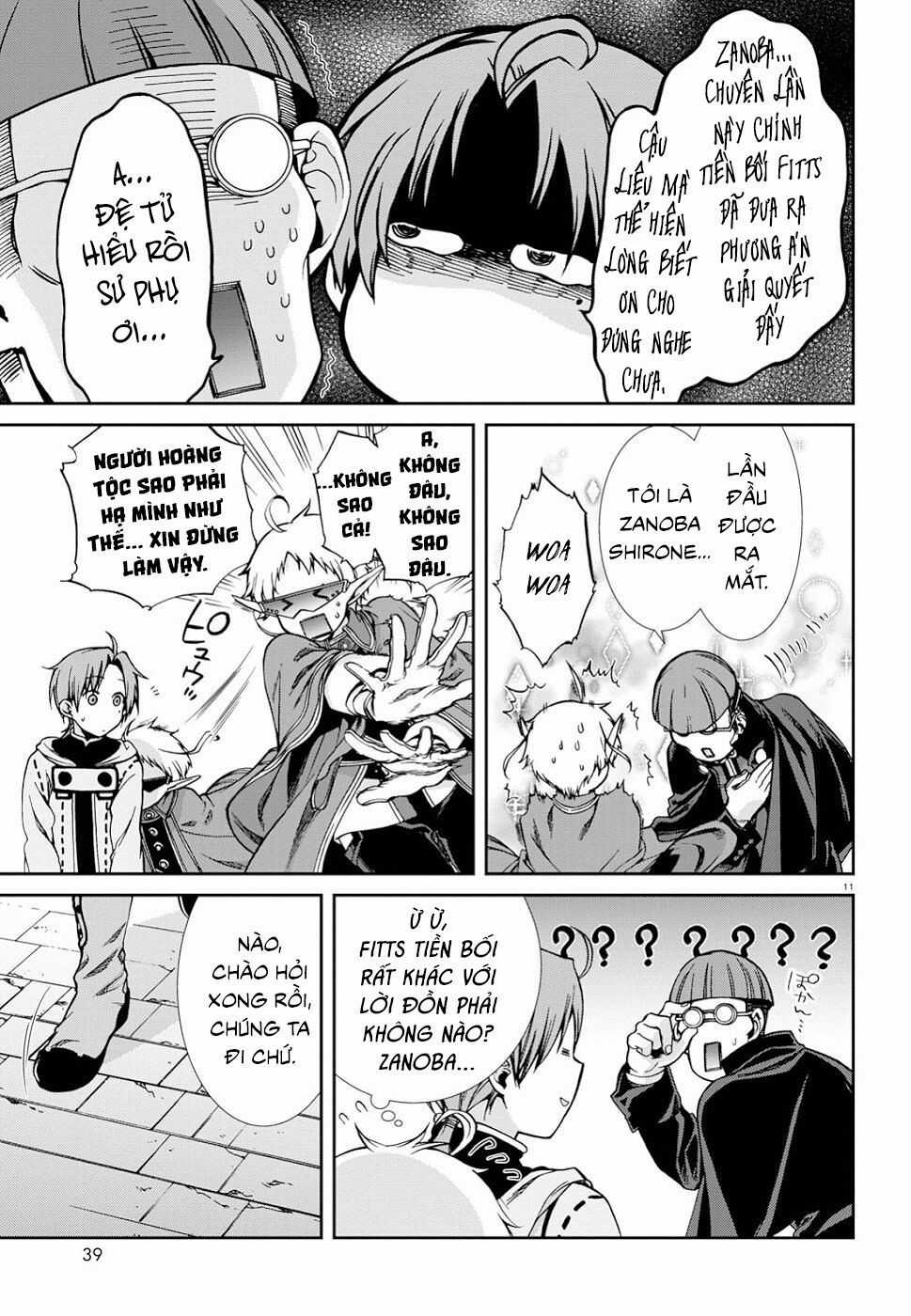 Chuyển Sinh Không Nghề Nghiệp: Tôi Sẽ Cố Gắng Hết Sức Nếu Tôi Đến Thế Giới Khác Chapter 58 trang 13