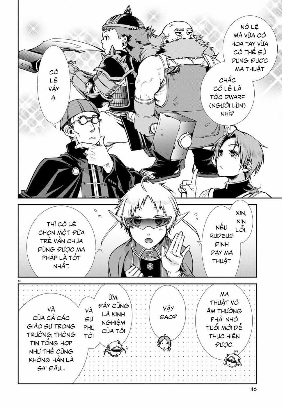 Chuyển Sinh Không Nghề Nghiệp: Tôi Sẽ Cố Gắng Hết Sức Nếu Tôi Đến Thế Giới Khác Chapter 58 trang 20