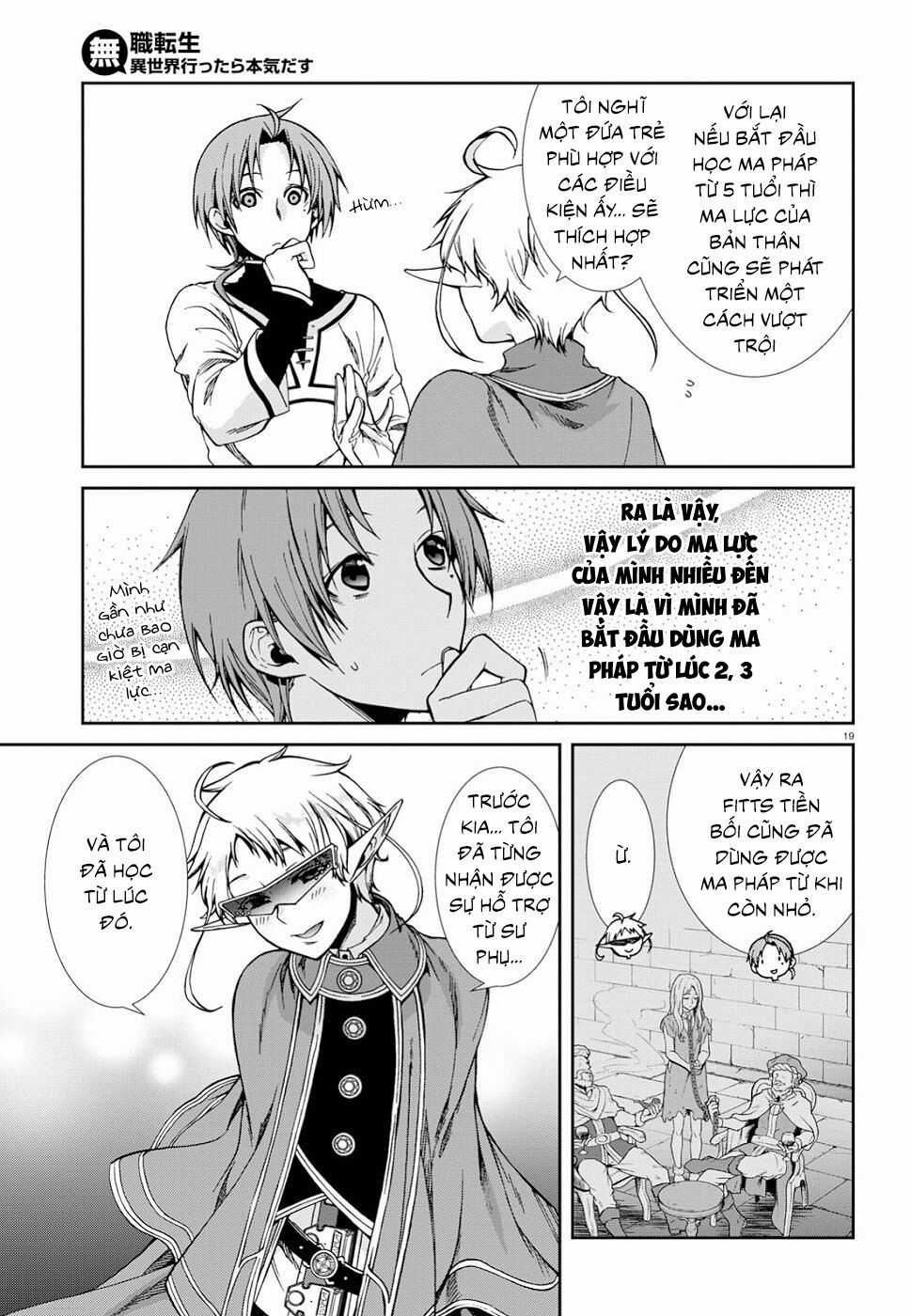 Chuyển Sinh Không Nghề Nghiệp: Tôi Sẽ Cố Gắng Hết Sức Nếu Tôi Đến Thế Giới Khác Chapter 58 trang 21