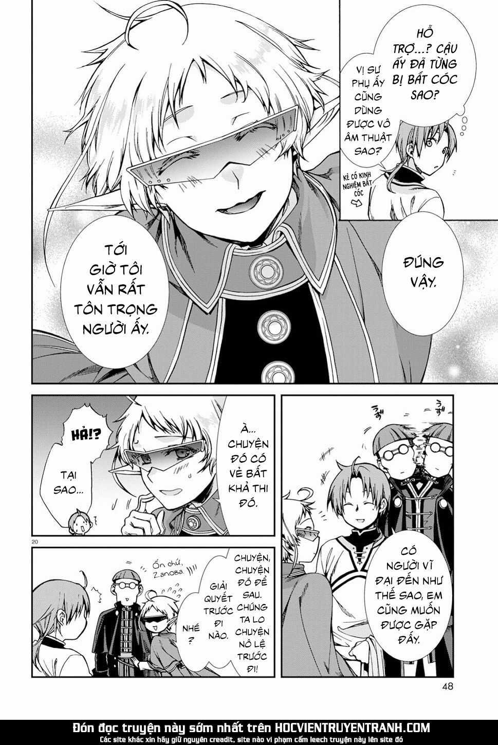 Chuyển Sinh Không Nghề Nghiệp: Tôi Sẽ Cố Gắng Hết Sức Nếu Tôi Đến Thế Giới Khác Chapter 58 trang 22