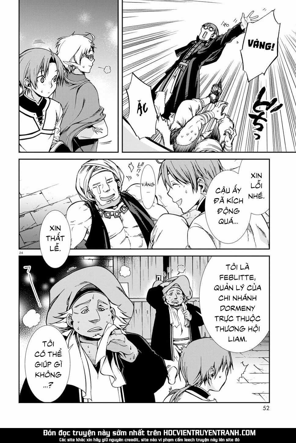 Chuyển Sinh Không Nghề Nghiệp: Tôi Sẽ Cố Gắng Hết Sức Nếu Tôi Đến Thế Giới Khác Chapter 58 trang 26