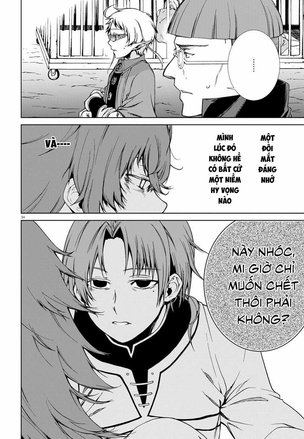 Chuyển Sinh Không Nghề Nghiệp: Tôi Sẽ Cố Gắng Hết Sức Nếu Tôi Đến Thế Giới Khác Chapter 58 trang 36