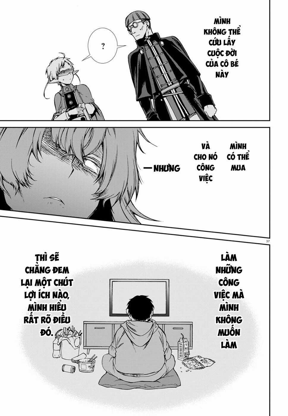 Chuyển Sinh Không Nghề Nghiệp: Tôi Sẽ Cố Gắng Hết Sức Nếu Tôi Đến Thế Giới Khác Chapter 58 trang 39