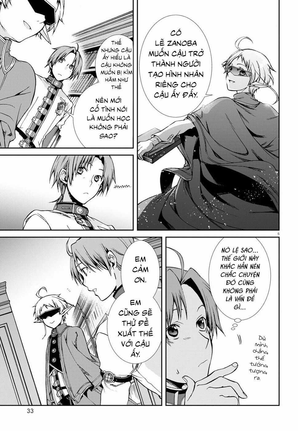 Chuyển Sinh Không Nghề Nghiệp: Tôi Sẽ Cố Gắng Hết Sức Nếu Tôi Đến Thế Giới Khác Chapter 58 trang 7