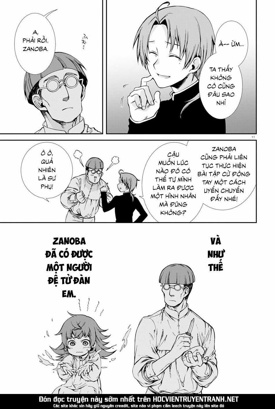 Chuyển Sinh Không Nghề Nghiệp: Tôi Sẽ Cố Gắng Hết Sức Nếu Tôi Đến Thế Giới Khác Chapter 59 trang 14