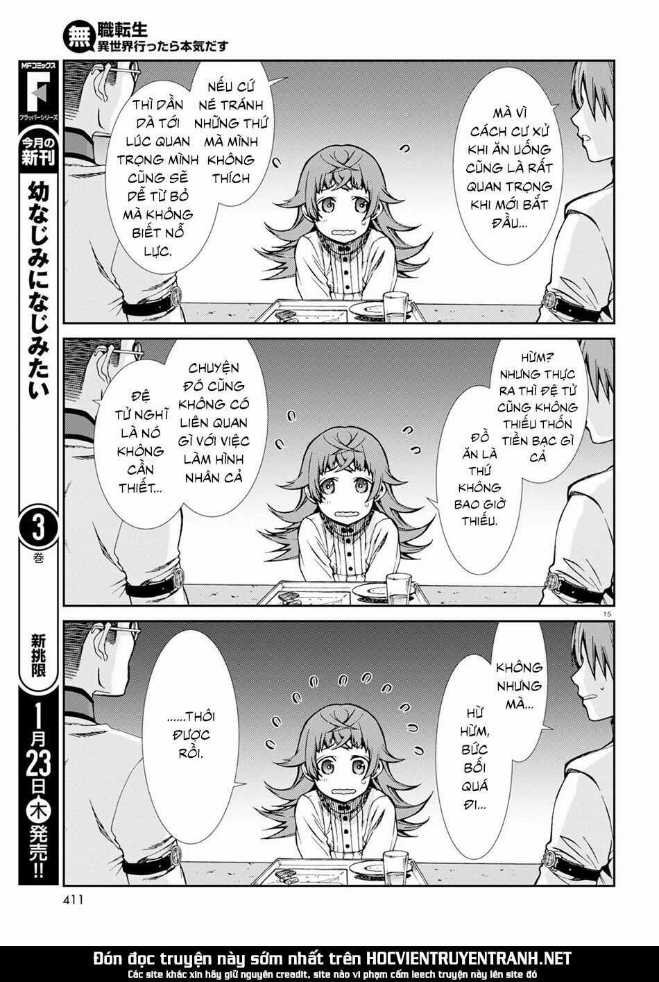 Chuyển Sinh Không Nghề Nghiệp: Tôi Sẽ Cố Gắng Hết Sức Nếu Tôi Đến Thế Giới Khác Chapter 59 trang 18