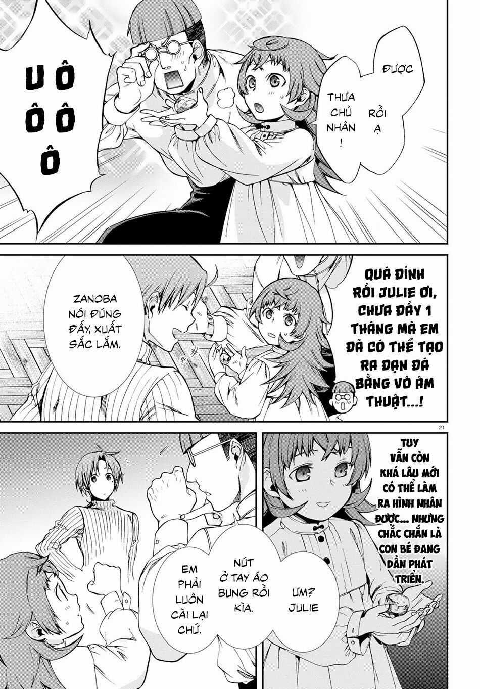 Chuyển Sinh Không Nghề Nghiệp: Tôi Sẽ Cố Gắng Hết Sức Nếu Tôi Đến Thế Giới Khác Chapter 59 trang 24