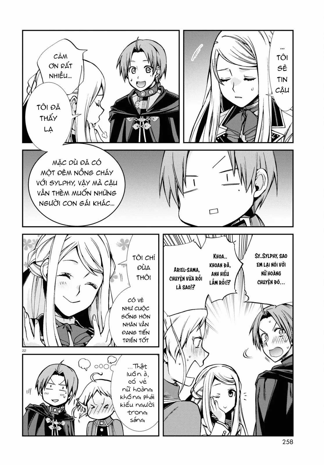 Chuyển Sinh Không Nghề Nghiệp: Tôi Sẽ Cố Gắng Hết Sức Nếu Tôi Đến Thế Giới Khác Chapter 91 trang 22