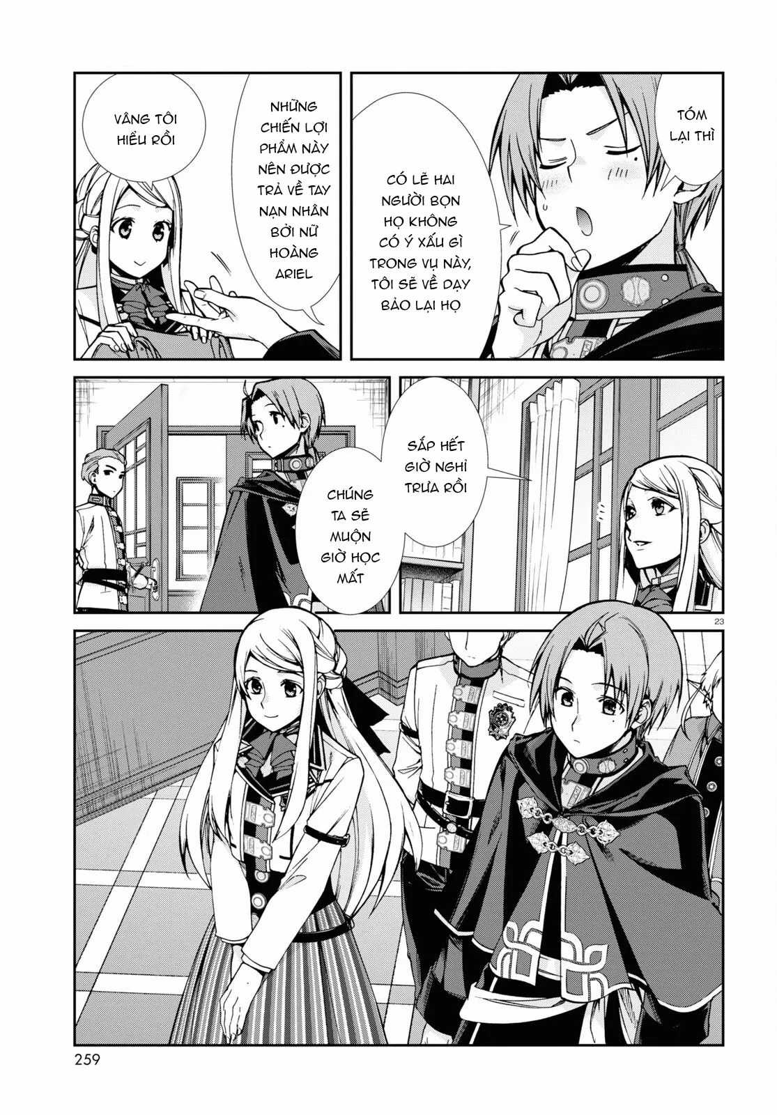 Chuyển Sinh Không Nghề Nghiệp: Tôi Sẽ Cố Gắng Hết Sức Nếu Tôi Đến Thế Giới Khác Chapter 91 trang 23