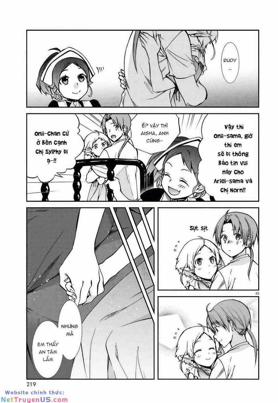 Chuyển Sinh Không Nghề Nghiệp: Tôi Sẽ Cố Gắng Hết Sức Nếu Tôi Đến Thế Giới Khác Chapter 96 trang 23