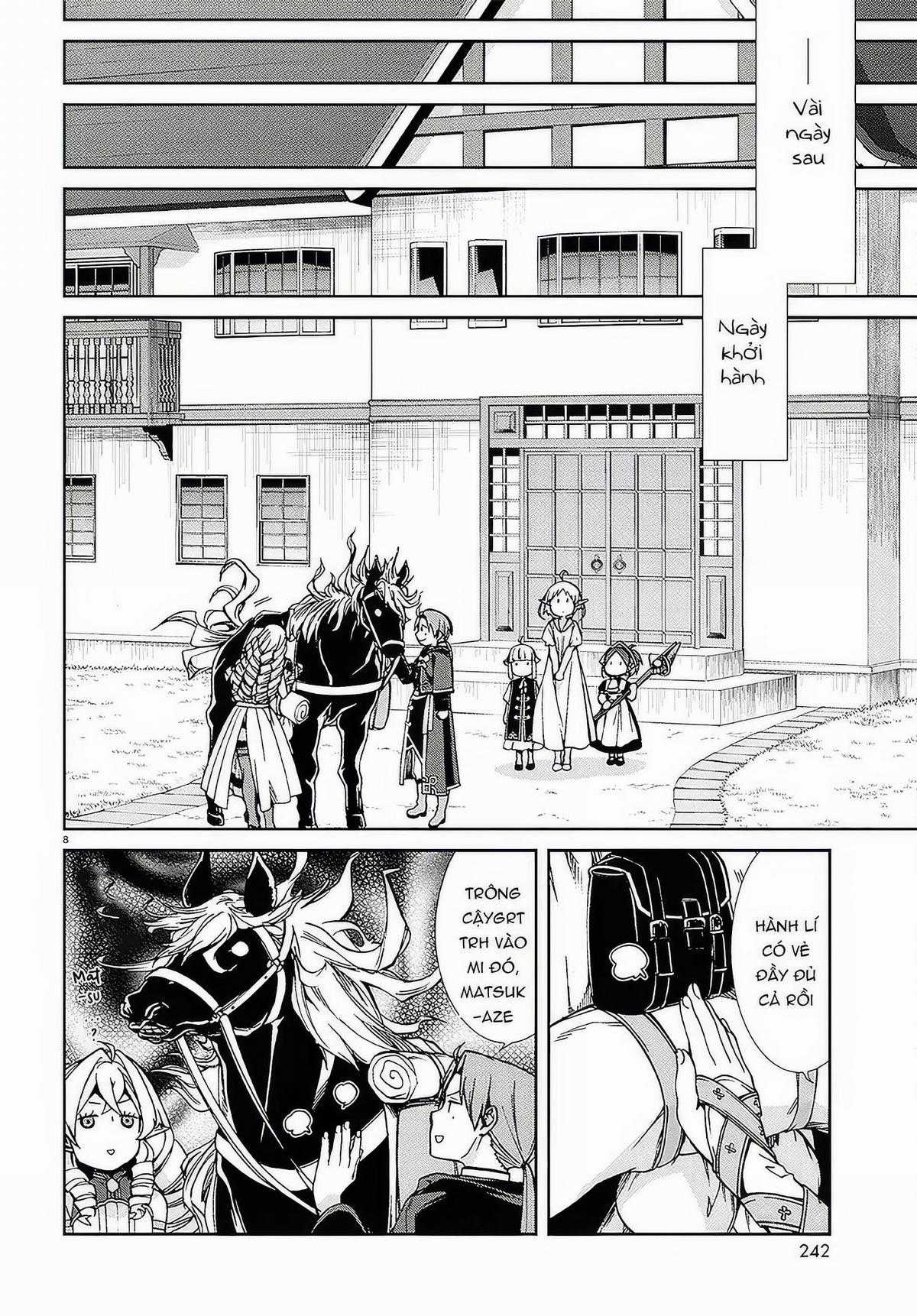 Chuyển Sinh Không Nghề Nghiệp: Tôi Sẽ Cố Gắng Hết Sức Nếu Tôi Đến Thế Giới Khác Chapter 99 trang 8