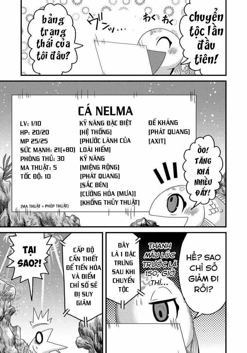 Chuyển Sinh Thành Cá, Tôi Sẽ Tiến Hóa Thành Rồng Ở Dị Giới Chapter 3.1 trang 11