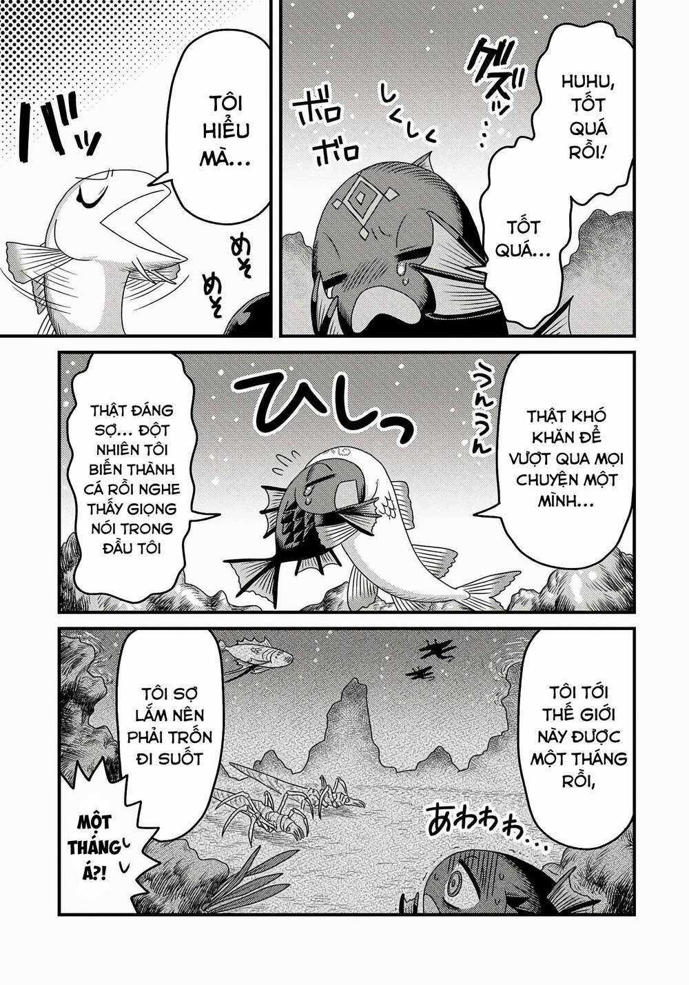 Chuyển Sinh Thành Cá, Tôi Sẽ Tiến Hóa Thành Rồng Ở Dị Giới Chapter 3.2 trang 12