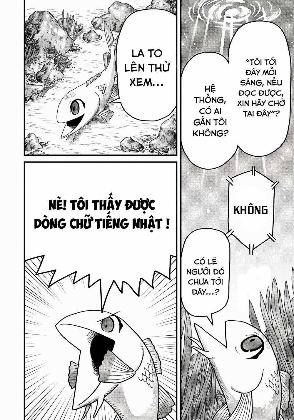 Chuyển Sinh Thành Cá, Tôi Sẽ Tiến Hóa Thành Rồng Ở Dị Giới Chapter 3.2 trang 9