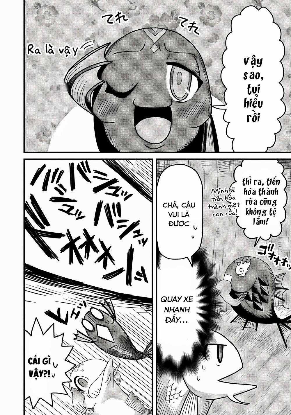 Chuyển Sinh Thành Cá, Tôi Sẽ Tiến Hóa Thành Rồng Ở Dị Giới Chapter 4.1 trang 10