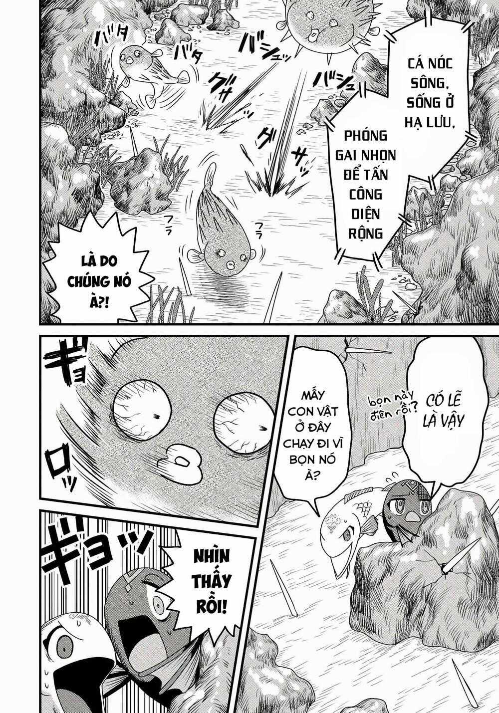 Chuyển Sinh Thành Cá, Tôi Sẽ Tiến Hóa Thành Rồng Ở Dị Giới Chapter 4.1 trang 12