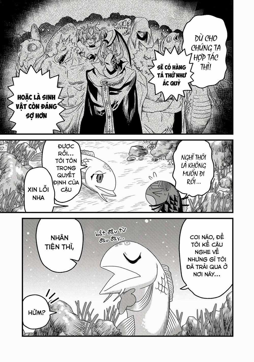 Chuyển Sinh Thành Cá, Tôi Sẽ Tiến Hóa Thành Rồng Ở Dị Giới Chapter 4.1 trang 3