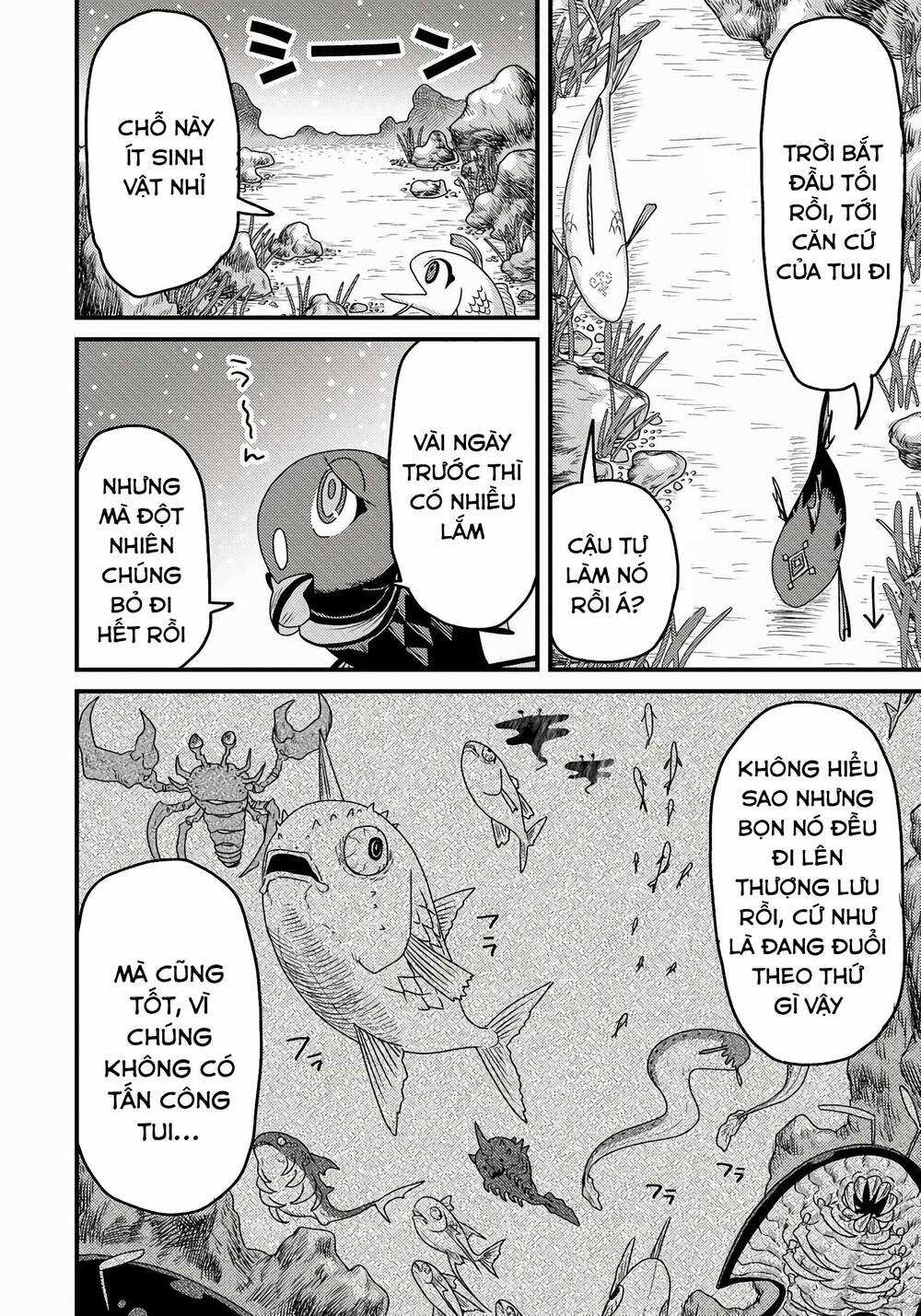 Chuyển Sinh Thành Cá, Tôi Sẽ Tiến Hóa Thành Rồng Ở Dị Giới Chapter 4.1 trang 4