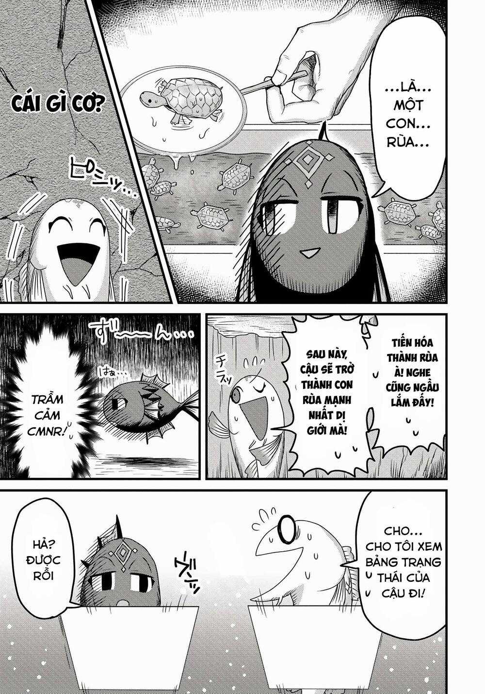 Chuyển Sinh Thành Cá, Tôi Sẽ Tiến Hóa Thành Rồng Ở Dị Giới Chapter 4.1 trang 7