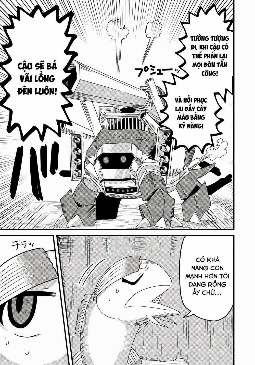 Chuyển Sinh Thành Cá, Tôi Sẽ Tiến Hóa Thành Rồng Ở Dị Giới Chapter 4.1 trang 9