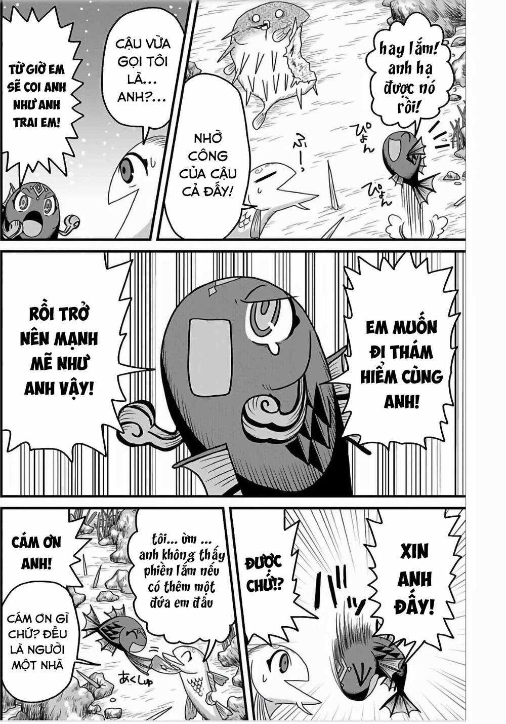 Chuyển Sinh Thành Cá, Tôi Sẽ Tiến Hóa Thành Rồng Ở Dị Giới Chapter 4.2 trang 10