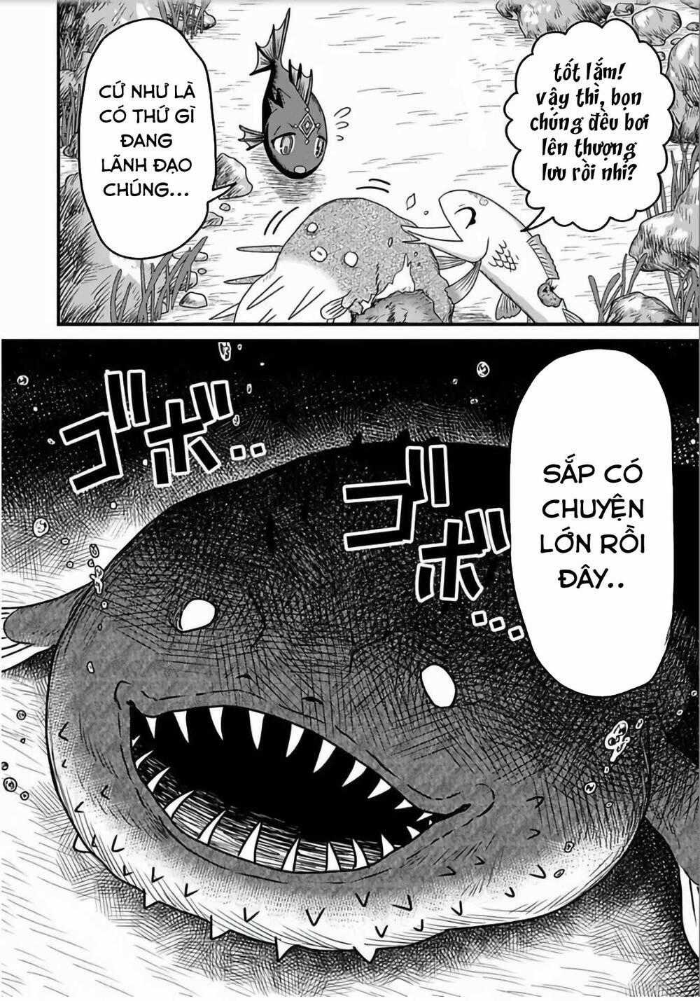 Chuyển Sinh Thành Cá, Tôi Sẽ Tiến Hóa Thành Rồng Ở Dị Giới Chapter 4.2 trang 12