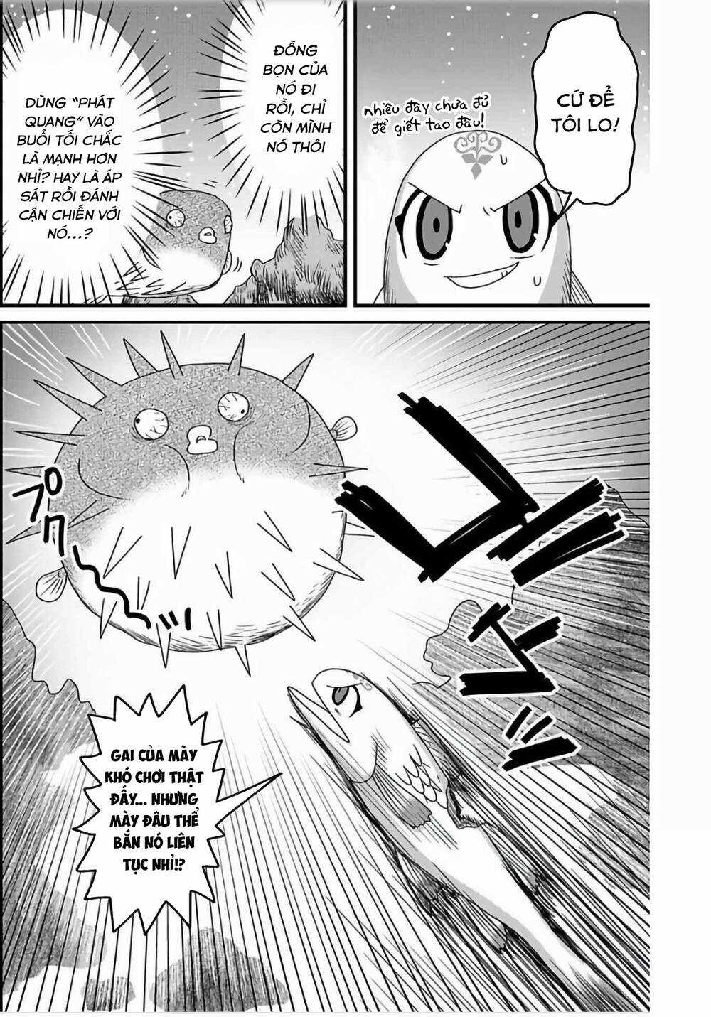 Chuyển Sinh Thành Cá, Tôi Sẽ Tiến Hóa Thành Rồng Ở Dị Giới Chapter 4.2 trang 2