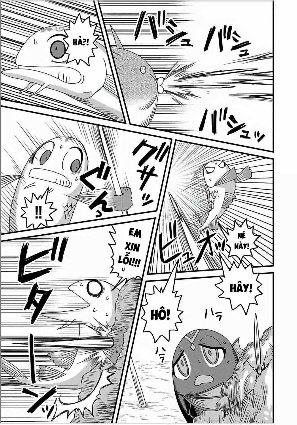 Chuyển Sinh Thành Cá, Tôi Sẽ Tiến Hóa Thành Rồng Ở Dị Giới Chapter 4.2 trang 3