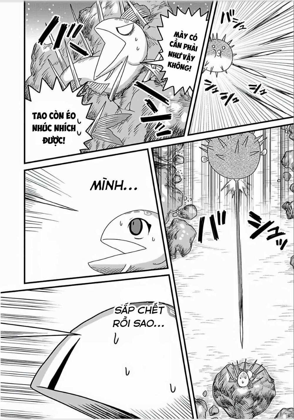 Chuyển Sinh Thành Cá, Tôi Sẽ Tiến Hóa Thành Rồng Ở Dị Giới Chapter 4.2 trang 4