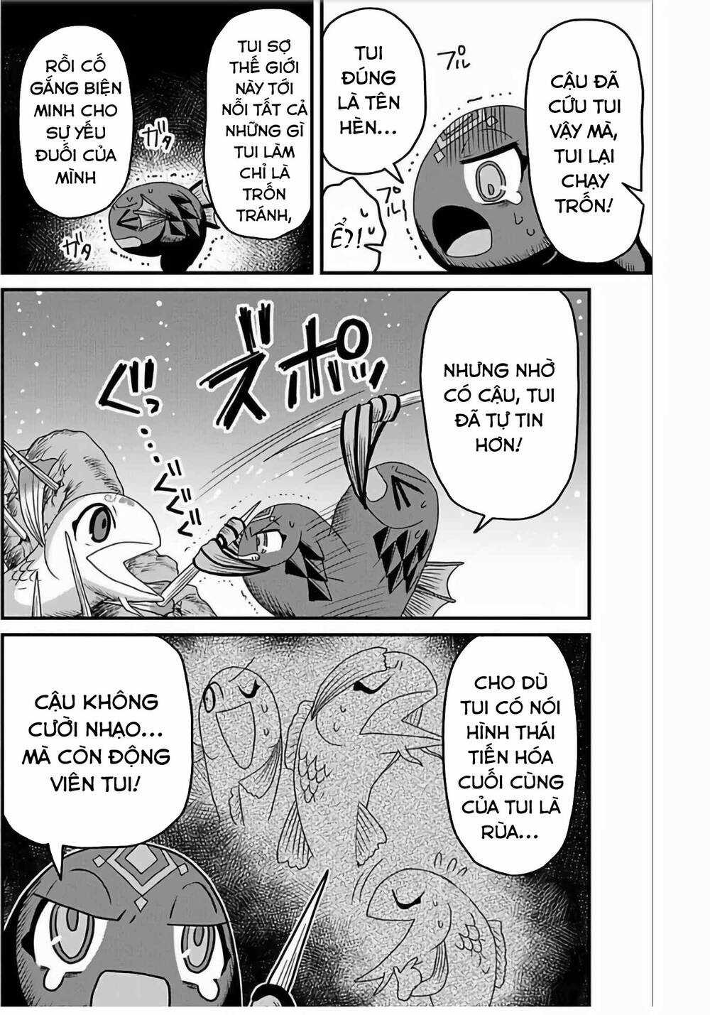 Chuyển Sinh Thành Cá, Tôi Sẽ Tiến Hóa Thành Rồng Ở Dị Giới Chapter 4.2 trang 6