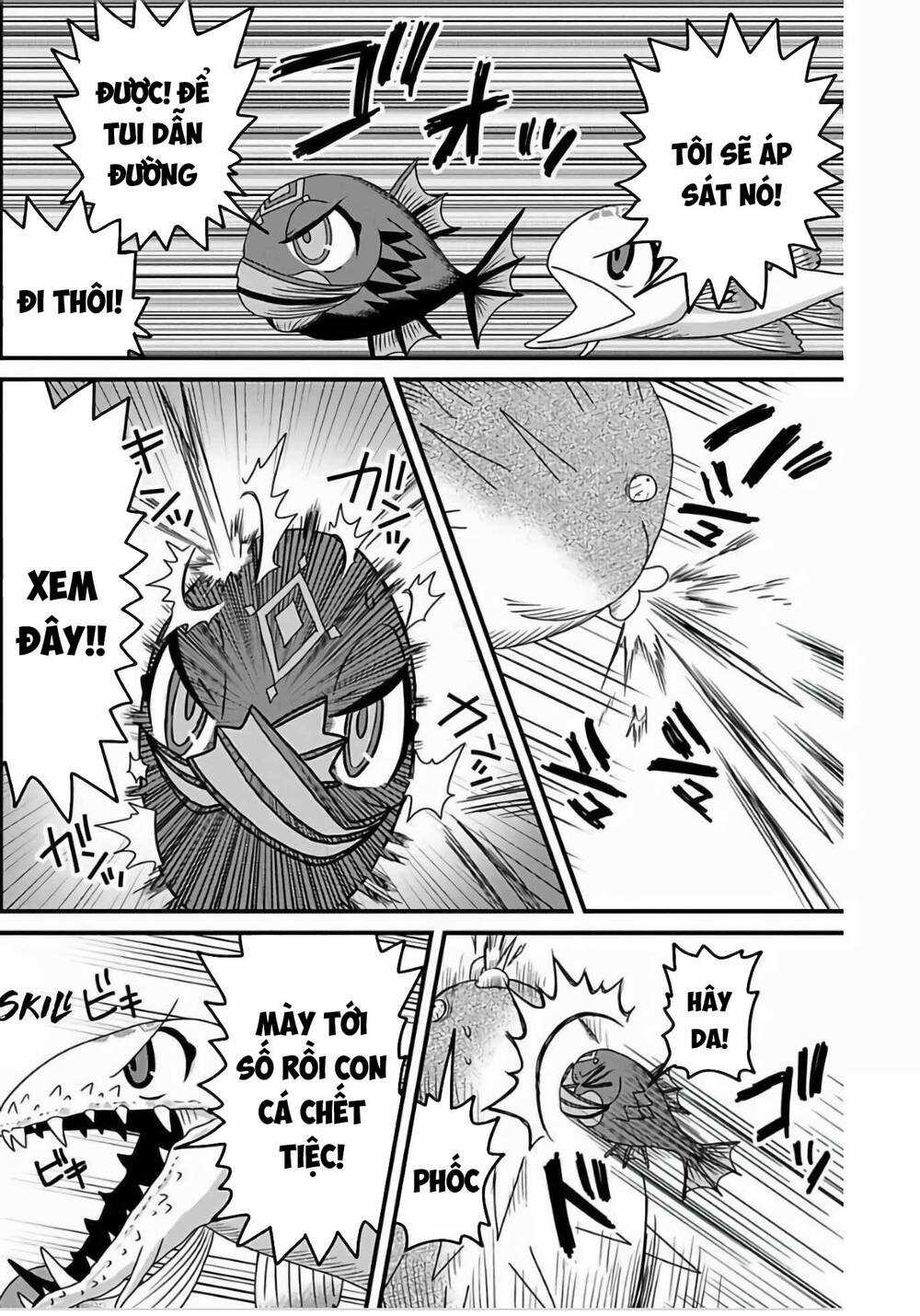 Chuyển Sinh Thành Cá, Tôi Sẽ Tiến Hóa Thành Rồng Ở Dị Giới Chapter 4.2 trang 8