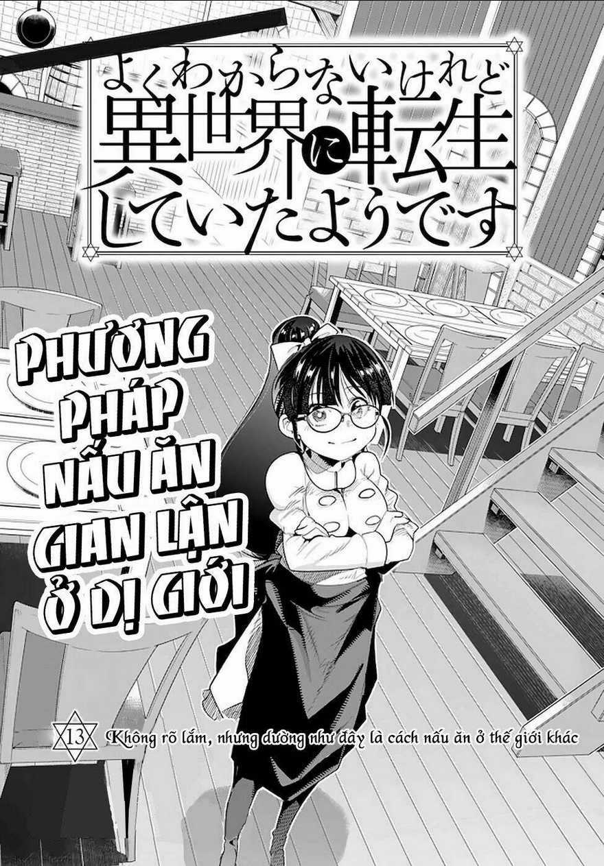 Chuyển Sinh Thành Con Gái, Tôi Sẽ Sinh Tồn Tại Dị Giới Chapter 13 trang 3