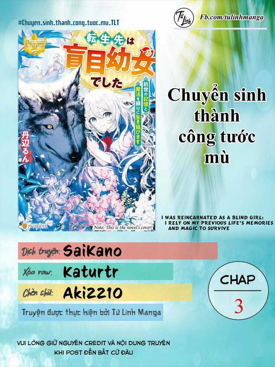 Chuyển Sinh Thành Công Tước Mù Chapter 3 trang 2