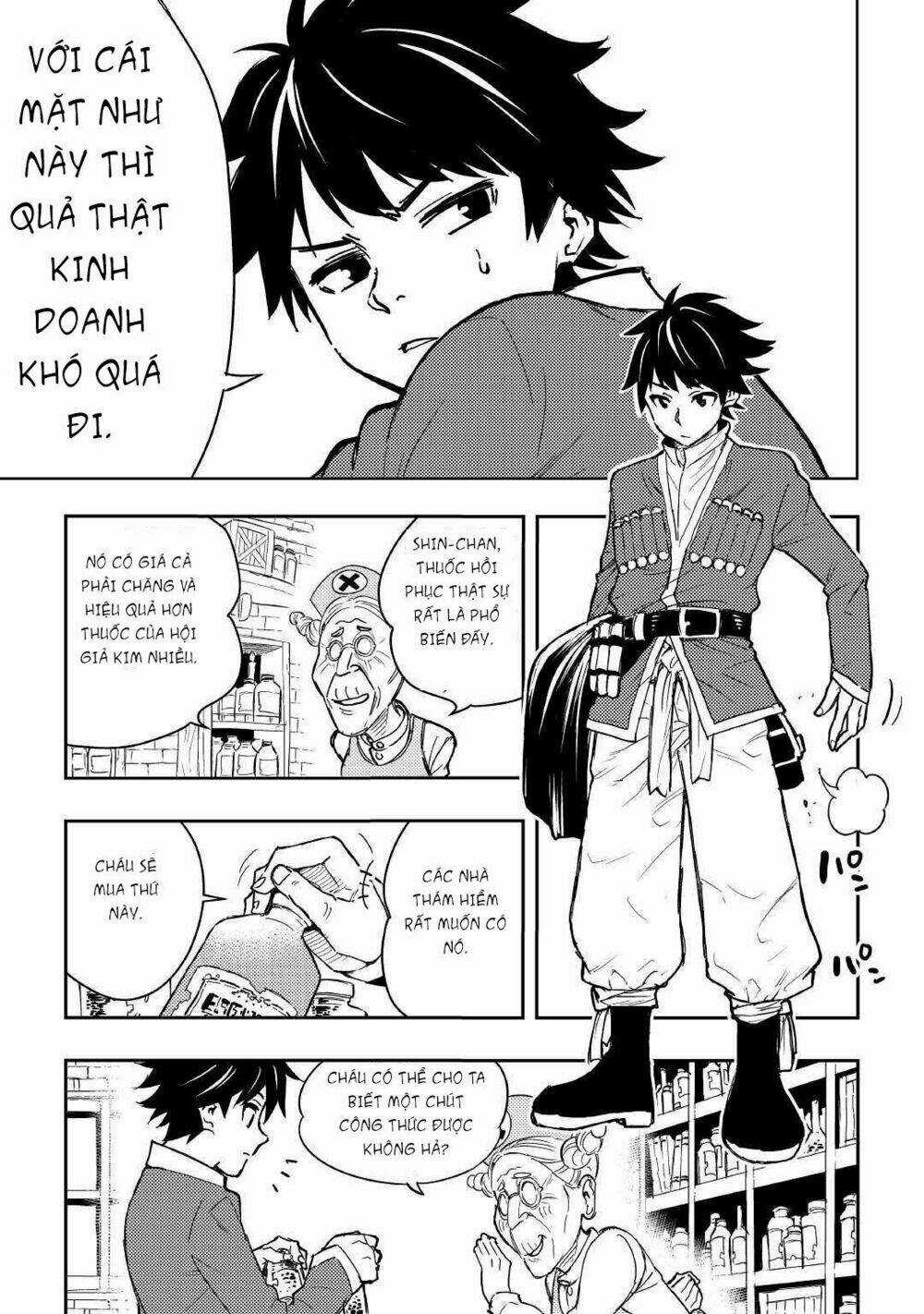 CHUYỂN SINH THÀNH DƯỢC SĨ Ở THẾ GIỚI KHÁC Chapter 1 trang 4