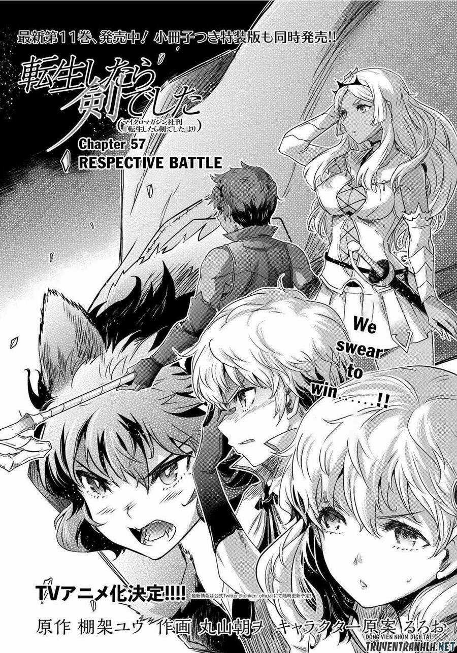 Chuyển Sinh Thành Kiếm Chapter 57 trang 2